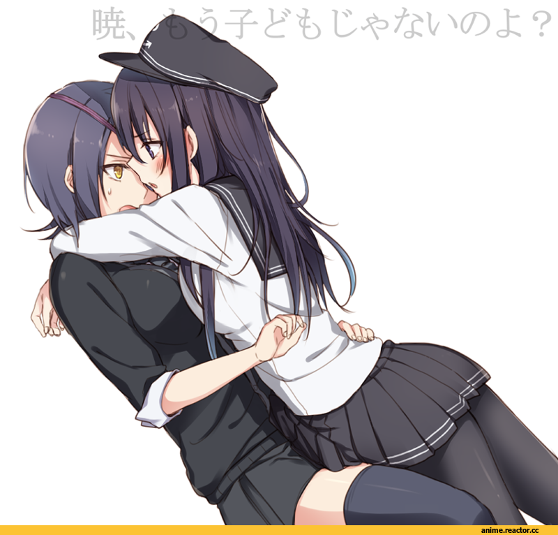tenryuu (kantai collection), Kantai Collection, Akatsuki, в комментах ещё, Anime