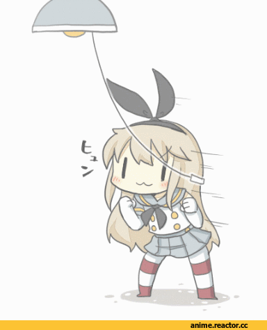 Kantai Collection, Shimakaze, Anime Гифки, Anime