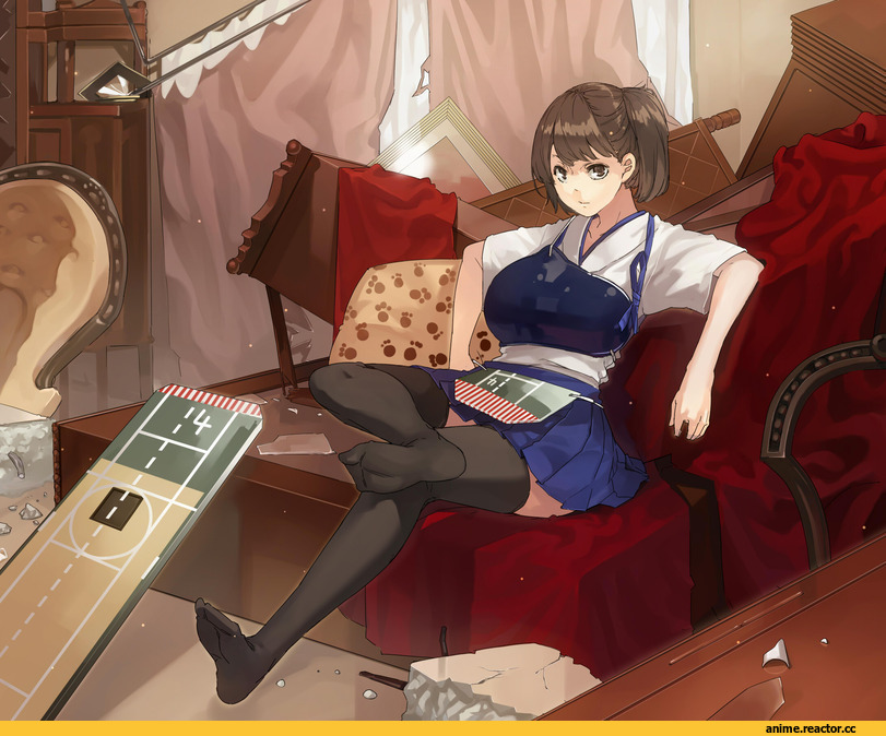 Kantai Collection, fate (srs), Kaga (Kantai Collection), crossover, Anime