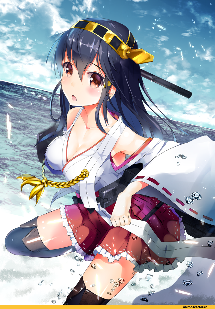 Haruna (Kantai Collection), Kantai Collection, henet hene, Anime