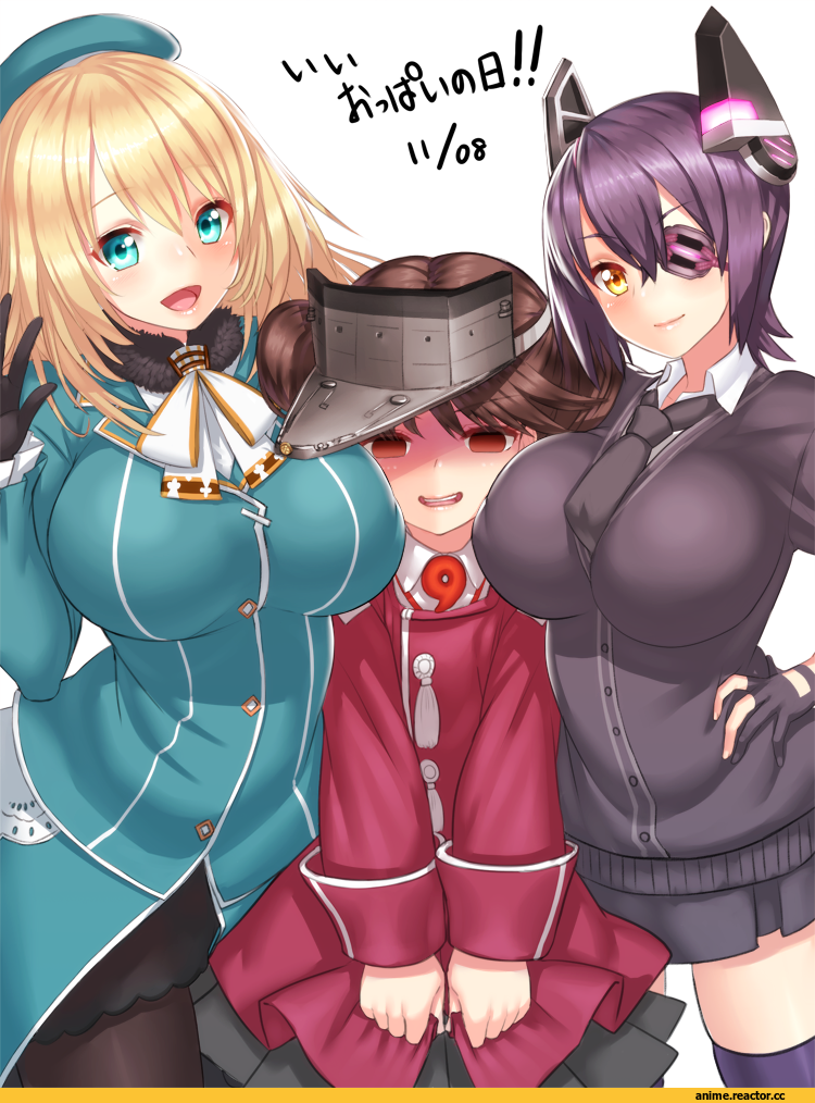Atago (Kantai Collection), Kantai Collection, Ryuujou, Tenryuu, Anime