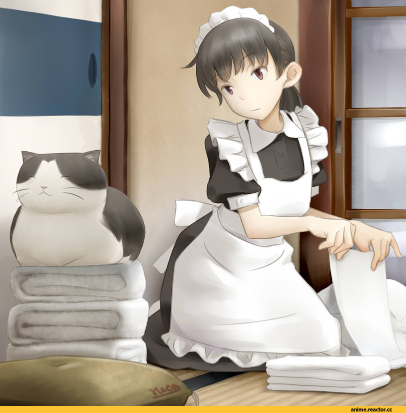 roro (yamagata), Anime Original, Anime Art, Maid, Anime