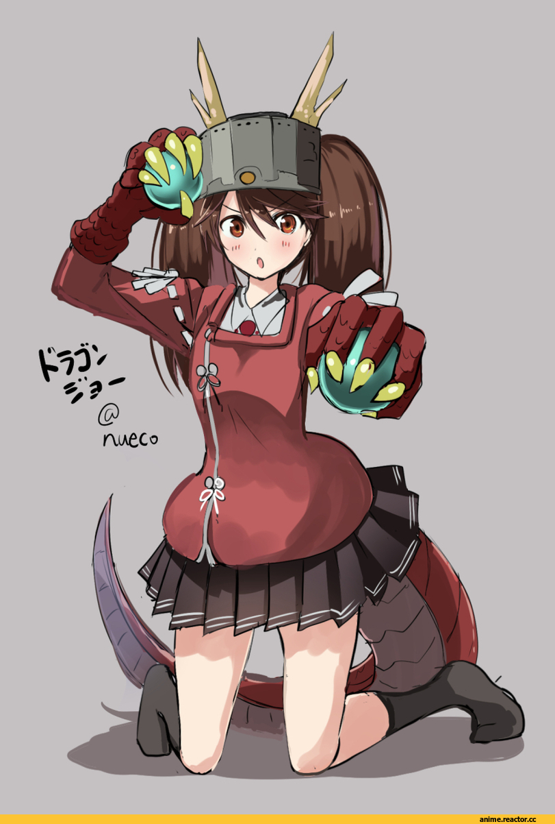 Kantai Collection, Monster Girl (Anime), Anime Art, Dragon Girl (Anime), Ryuujou, Anime