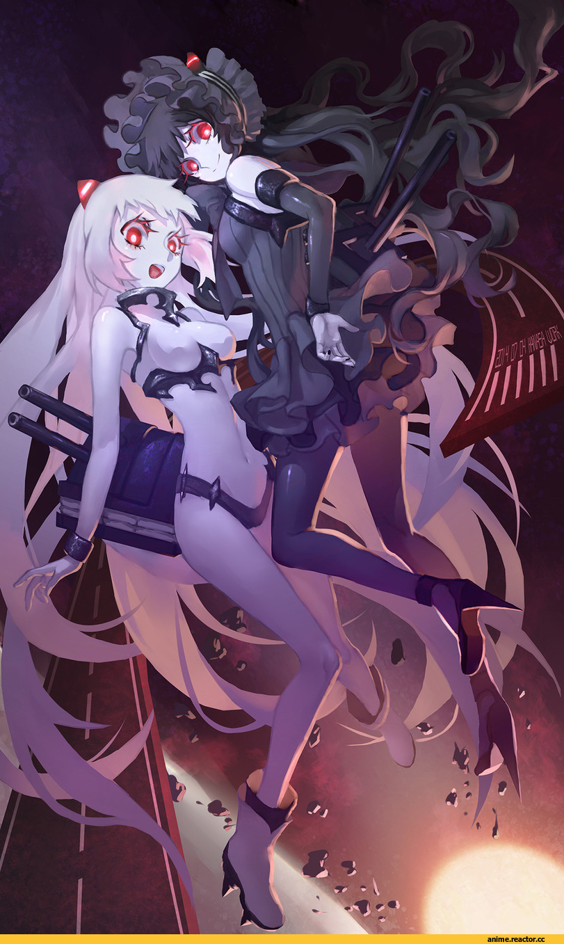 Airfield Hime, Kantai Collection, Isolated Island Oni, Anime Art, Criin, Shinkaisei-kan, Anime