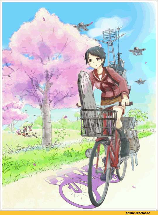 Mogami (Kantai Collection), Kantai Collection, Anime Гифки, Ugoira, Zuiun (Kantai Collection), Anime