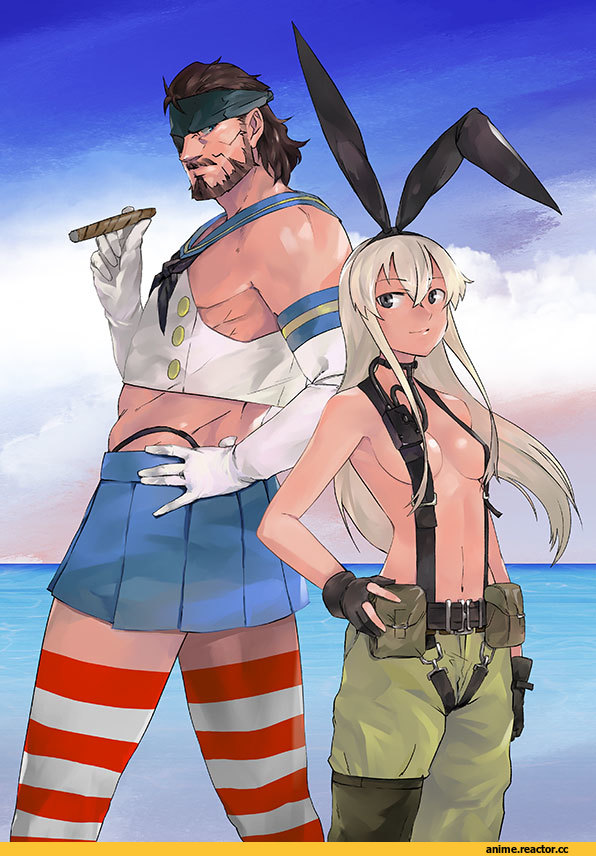 shimakaze (kantai collection), Kantai Collection, ikuyoan, Anime