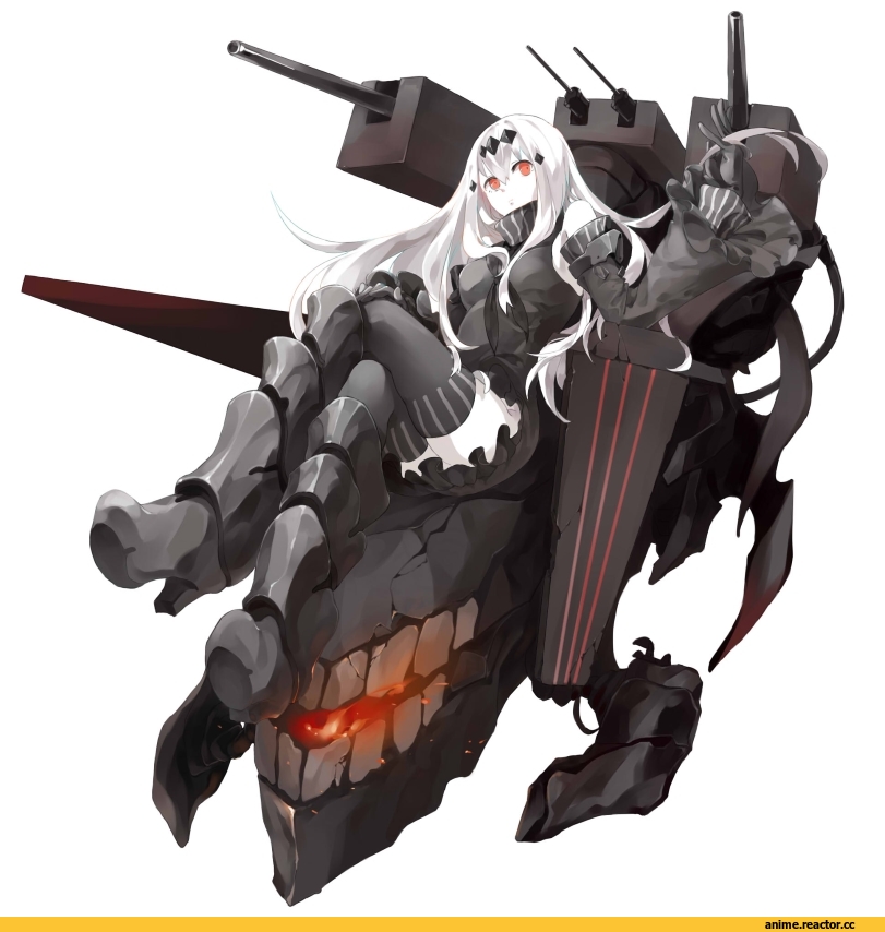 Aircraft Carrier Water Oni, Kantai Collection, Anime