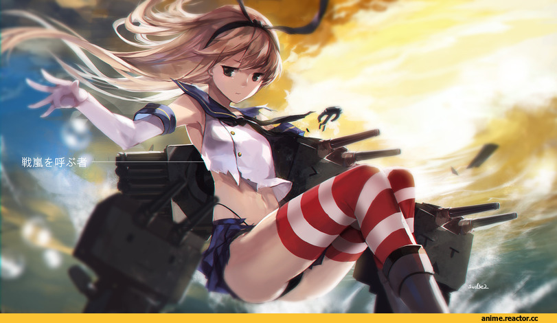 shimakaze (kantai collection), Kantai Collection, Swd3e2, Anime Art, Anime Paint, Anime