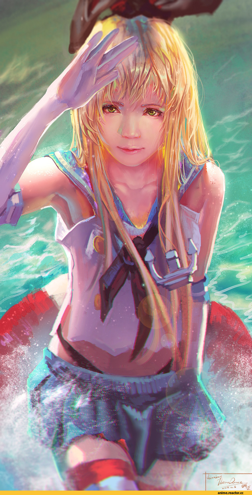 Kantai Collection, Shimakaze, Anime Paint, Anime Art, Anime