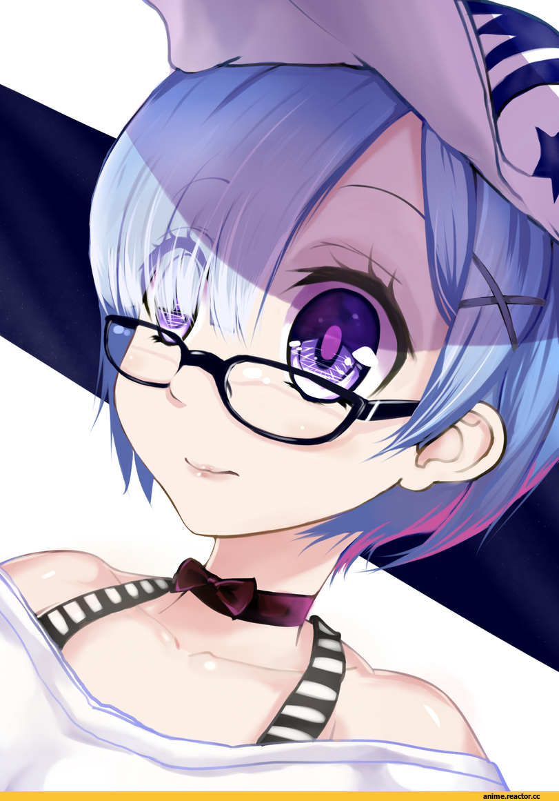 Re Zero Kara Hajimeru Isekai Seikatsu, Rem (re zero), haven233, Megane, Anime