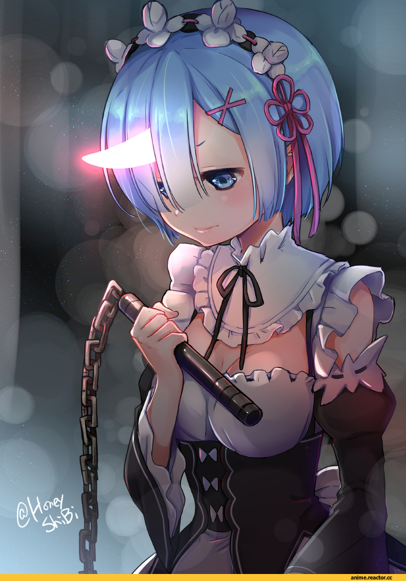 Re Zero Kara Hajimeru Isekai Seikatsu, Rem (re zero), honeysunmei, Anime