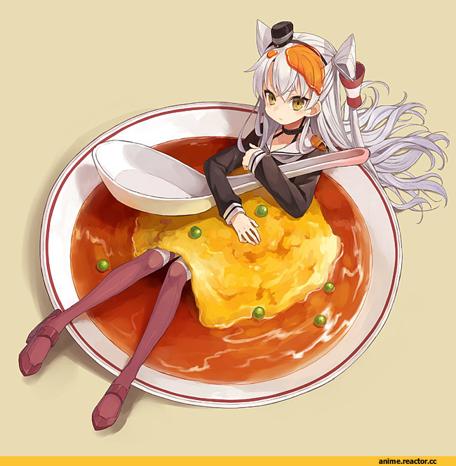 Няши в еде, Anime Няши, Amatsukaze (Kantai Collection), Kantai Collection, Anime