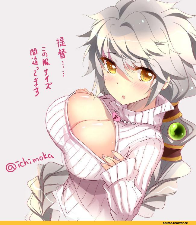 ribbed sweater, Unryuu (Kantai Collection), Kantai Collection, Open-Chest Sweater, Anime
