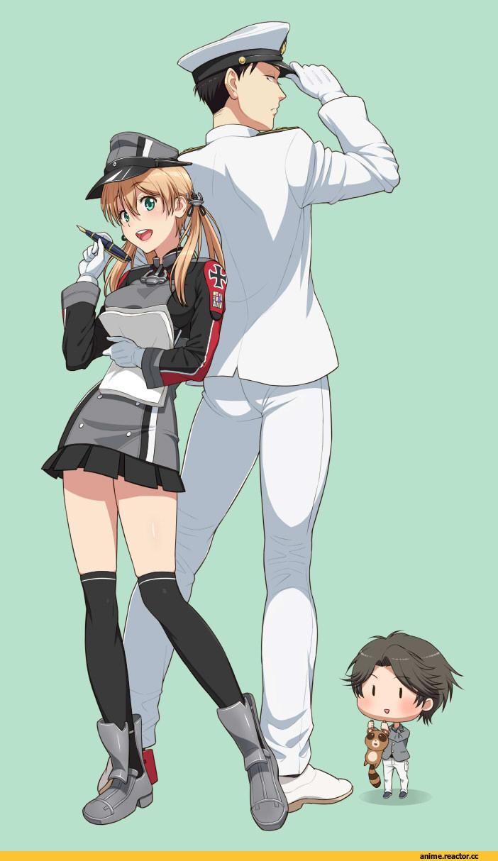 Prinz Eugen, Kantai Collection, Admiral (Kantai Collection), Anime