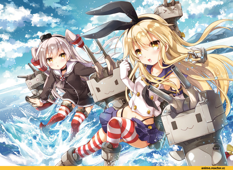 Amatsukaze (Kantai Collection), Kantai Collection, shimakaze (kantai collection), Anime