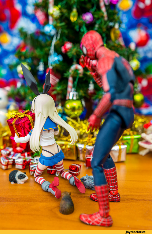 Kantai Collection, Shimakaze, Marvel, фэндомы, Amazing Spider-Man, фигурка, Spider-Man, Marvel Other, Anime