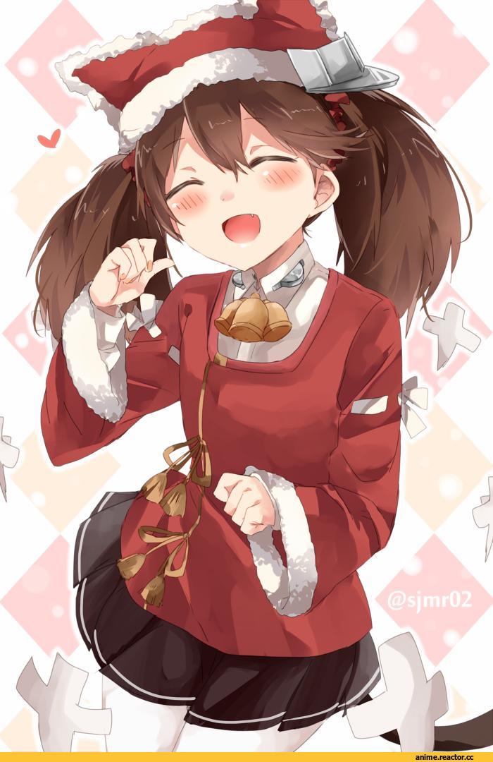 Ryuujou, Kantai Collection, neko, Animal Ears, Anime