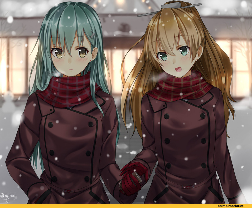 Kumano, Kantai Collection, Suzuya (Kantai Collection), Anime
