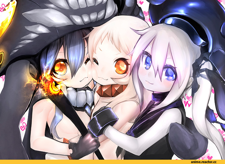 Northern Ocean Hime, Kantai Collection, Destroyer Hime, Wo-Class Aircraft Carrier , hachachi, Anime