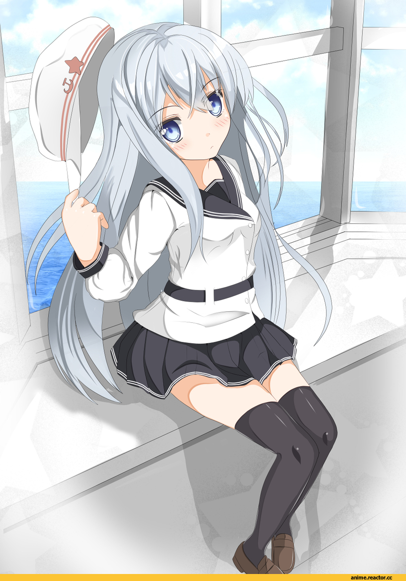 Anime Art, Kantai Collection, Verniy, Anime