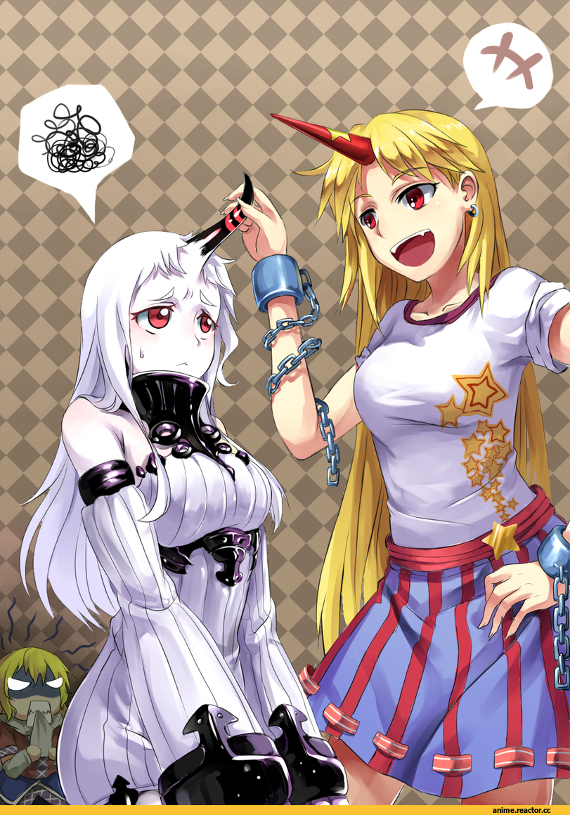 Seaport Hime, Kantai Collection, Hoshiguma Yuugi, Touhou Project, Mizuhashi Parsee, Anime