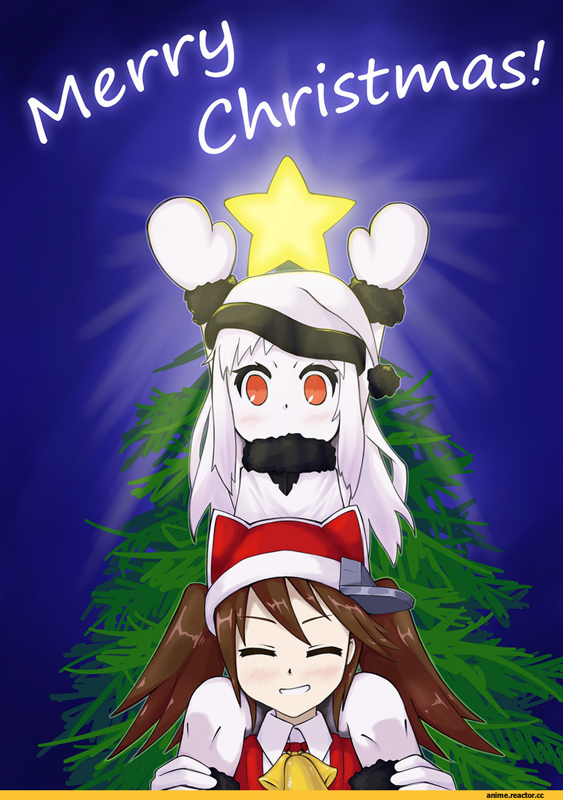 Kantai Collection, Northern Ocean Hime, Ryuujou, Anime Christmas, Anime