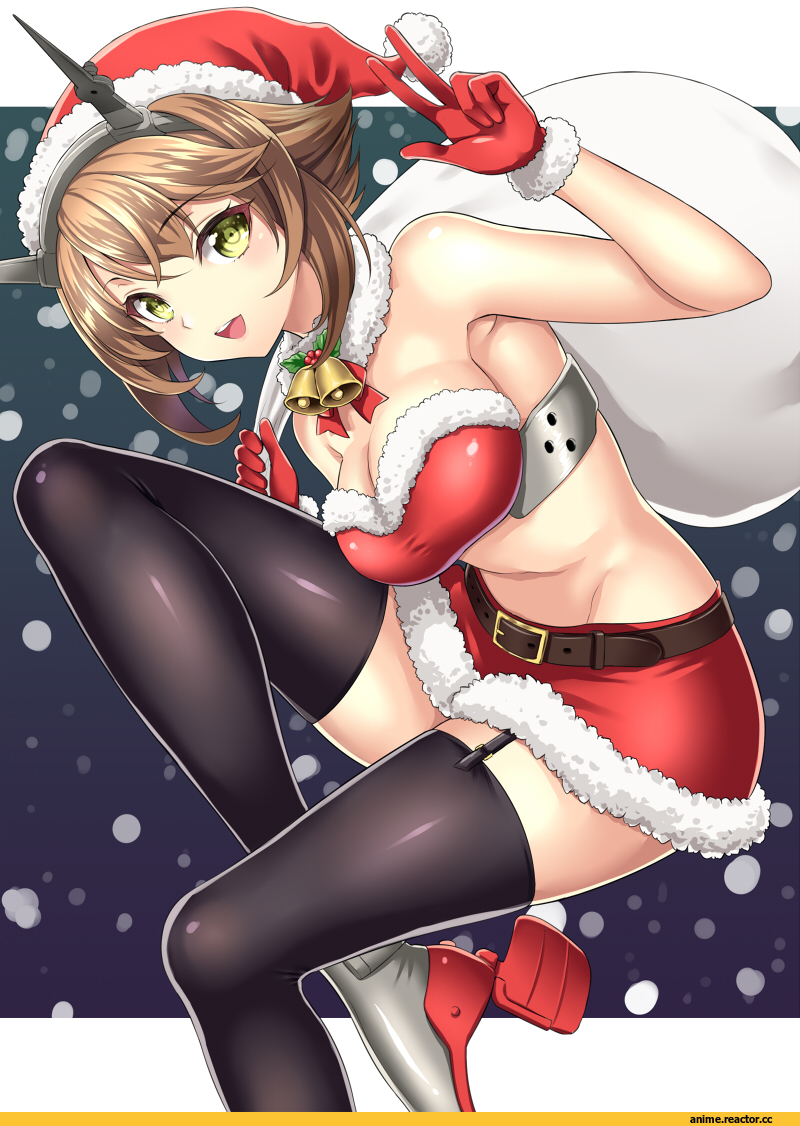 Mutsu (Kantai Collection), Kantai Collection, Anime Christmas, Anime