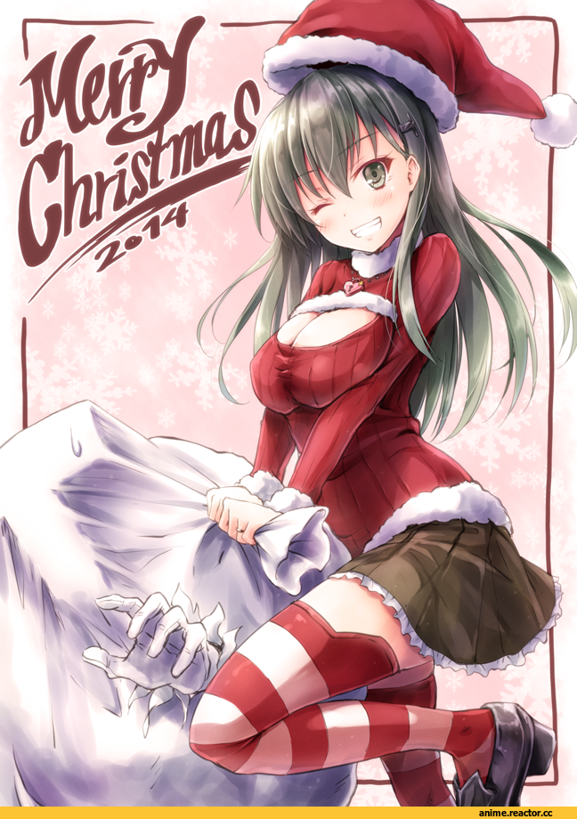 Suzuya (Kantai Collection), Kantai Collection, Admiral (Kantai Collection), Anime Christmas, Anime