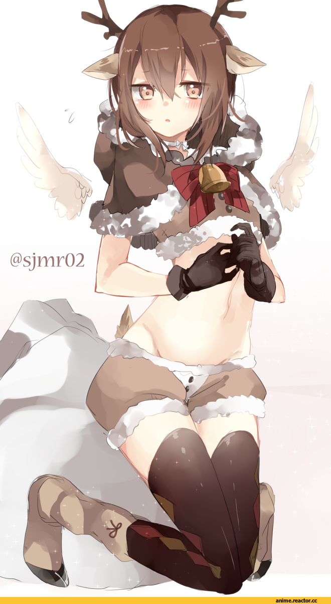 Taihou, Kantai Collection, Animal Ears, Anime Christmas, Shikamimi, Anime