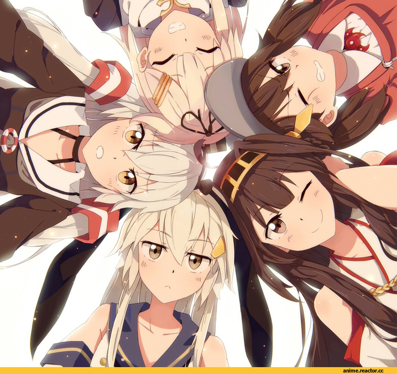 Kantai Collection, shimakaze (kantai collection), Amatsukaze (Kantai Collection), Ryuujou, yuudachi (kantai collection), Kongou (Kantai Collection), tomato (lsj44867), Anime