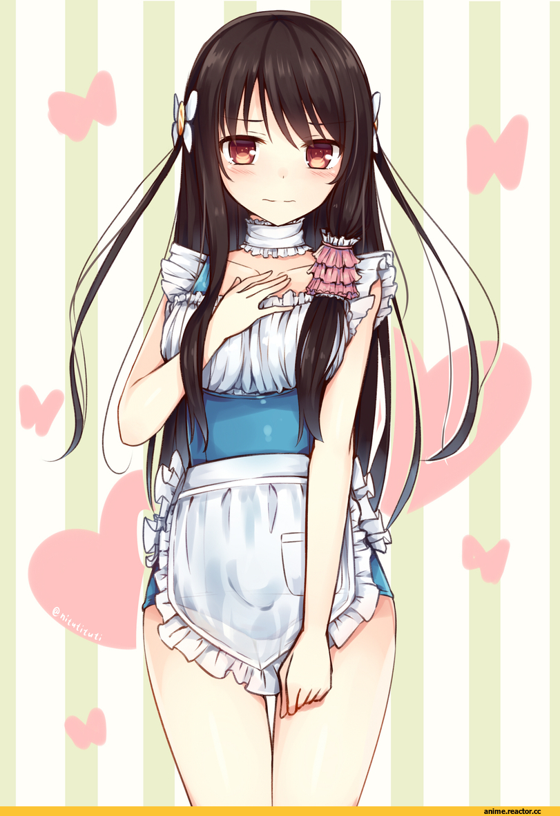 Anime Art, AO, Maid, tsuchikure (3105mitoko), Anime