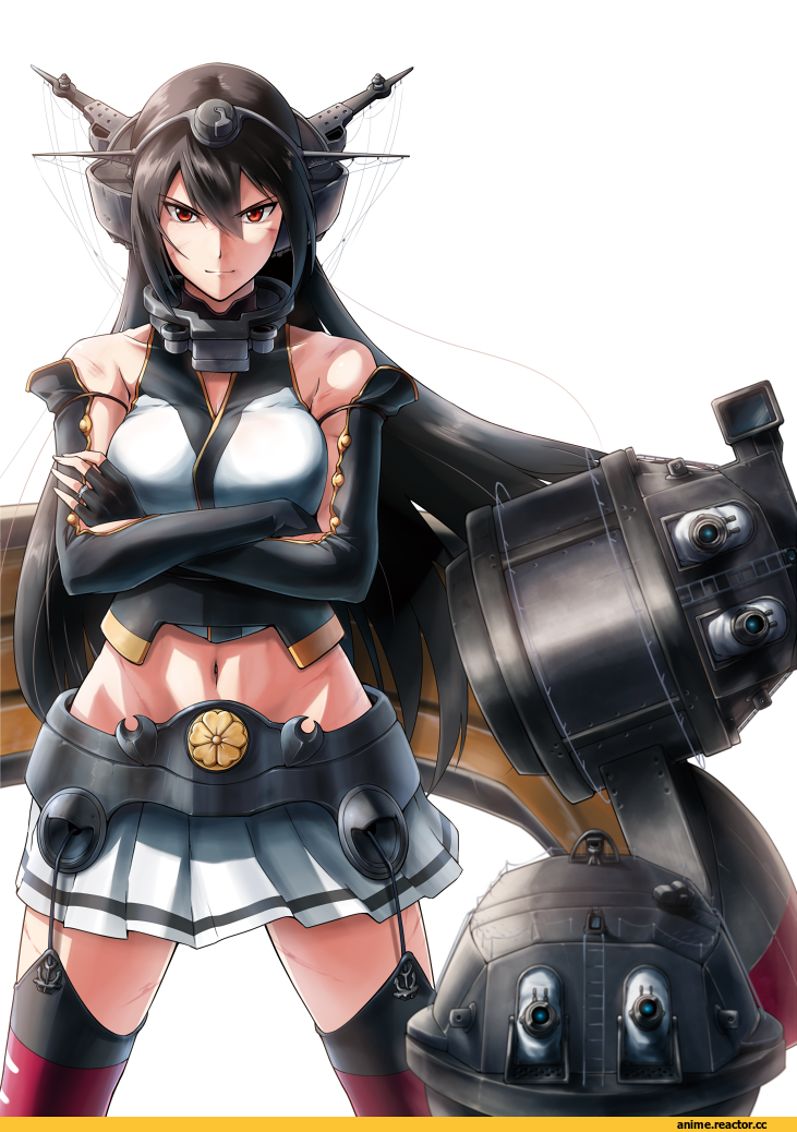 Nagato (Kantai Collection), Kantai Collection, harukon (halcon), Anime Art, Anime