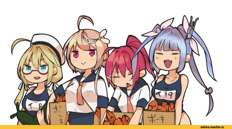 I-168, Kantai Collection, I-19, i-58 (kantai collection), I-8, Anime