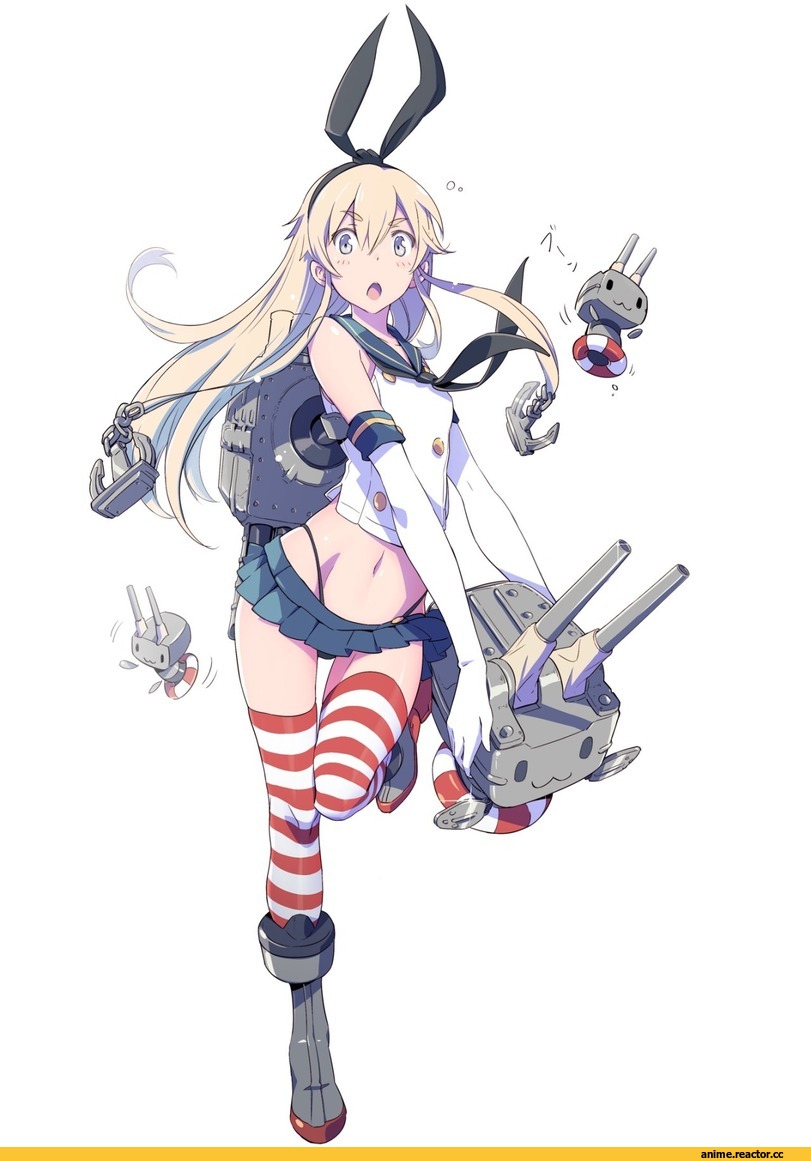 Shimakaze, Kantai Collection, Anime
