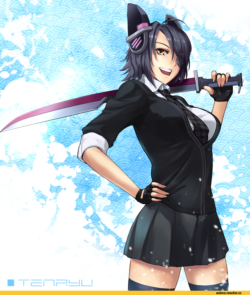 Tenryuu, Kantai Collection, Din (Raiden), Anime