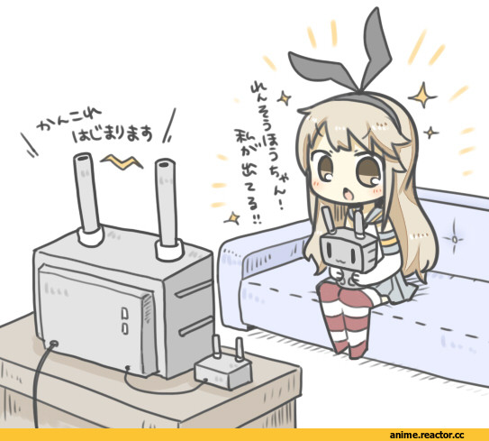 Kantai Collection, Shimakaze, Anime