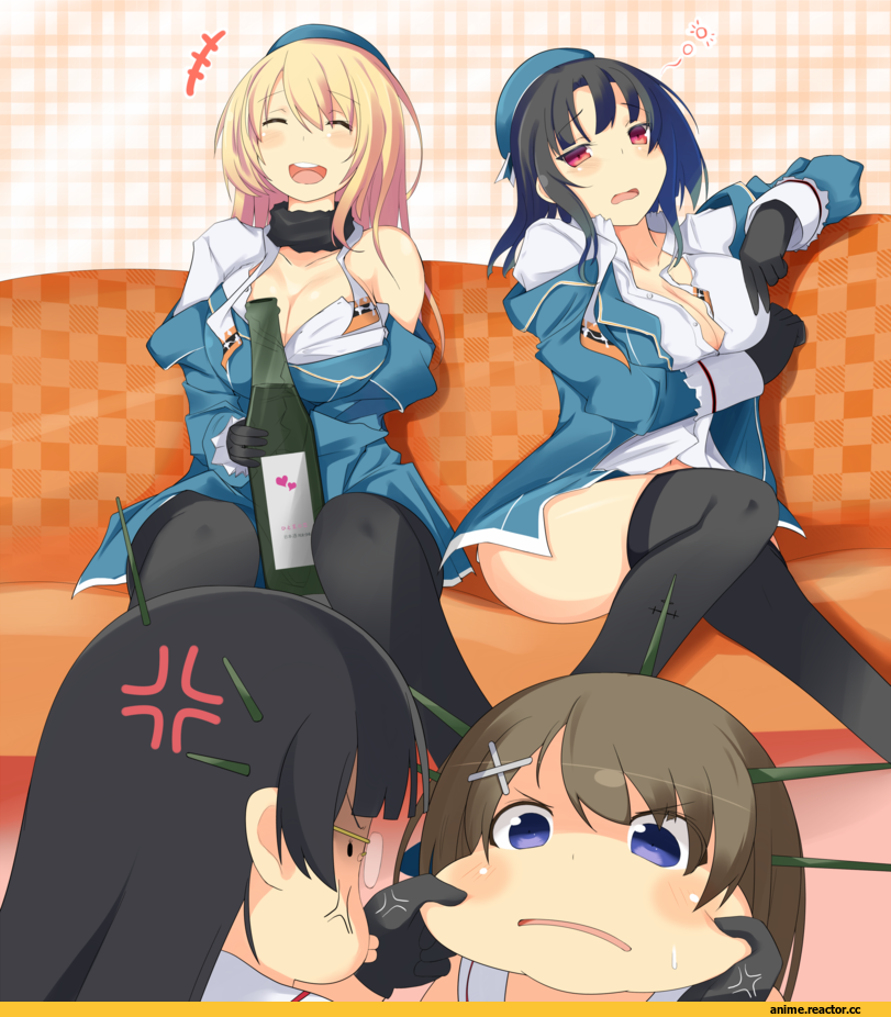 в комментариях ещё, Maya (Kantai Collection), Kantai Collection, Choukai (Kantai Collection), Takao (Kantai Collection), Atago (Kantai Collection), Anime
