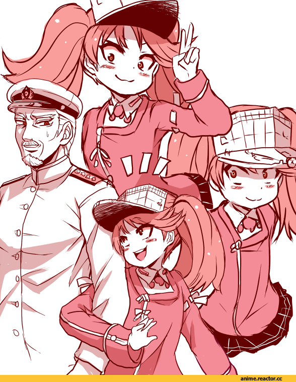 Kantai Collection, Ryuujou, Admiral (Kantai Collection), yakan 7, Anime
