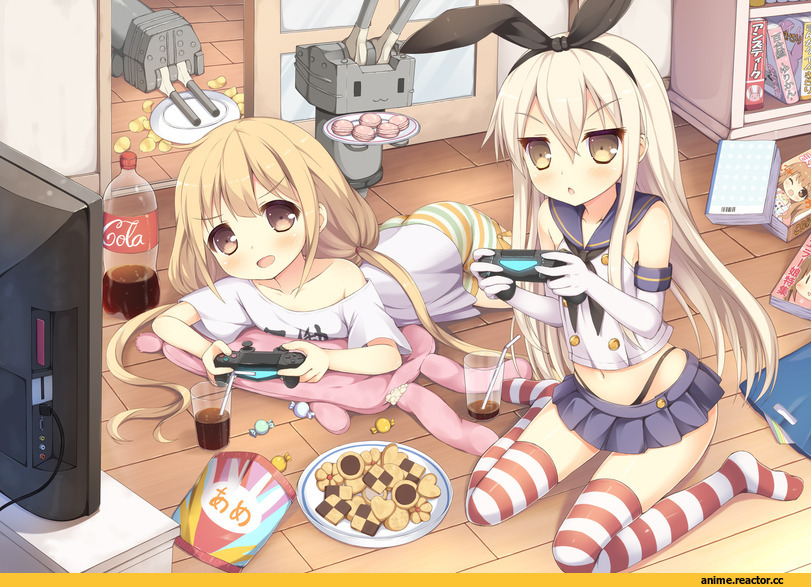 игра, сыграем в игру?, Kantai Collection, Idolmaster, crossover, Anime