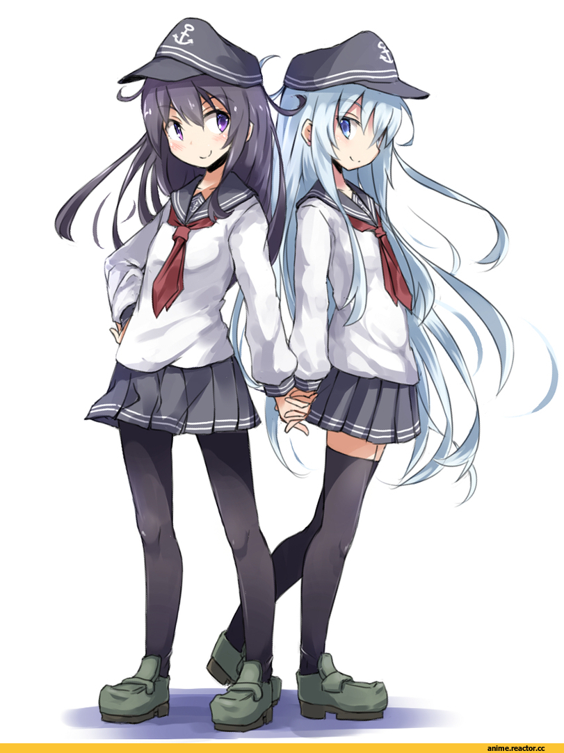 Kantai Collection, Hibiki (Kantai Collection), Akatsuki, Anime