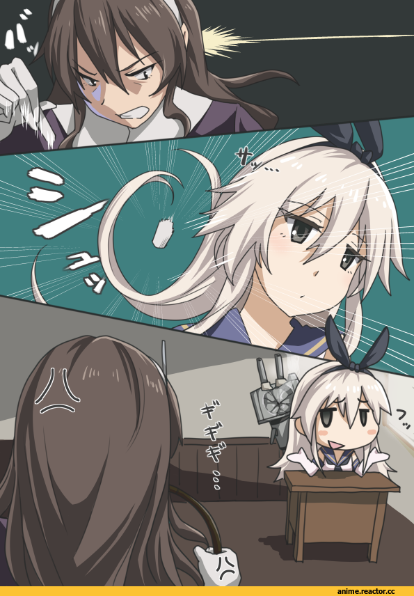 Kantai Collection, Shimakaze, Ashigara (kantai collection), Anime