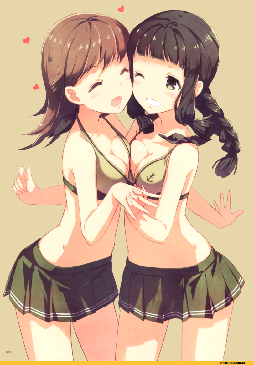 Ooi (Kantai Collection), Kantai Collection, Kitakami (Kantai Collection), H2SO4, Anime Art, Anime