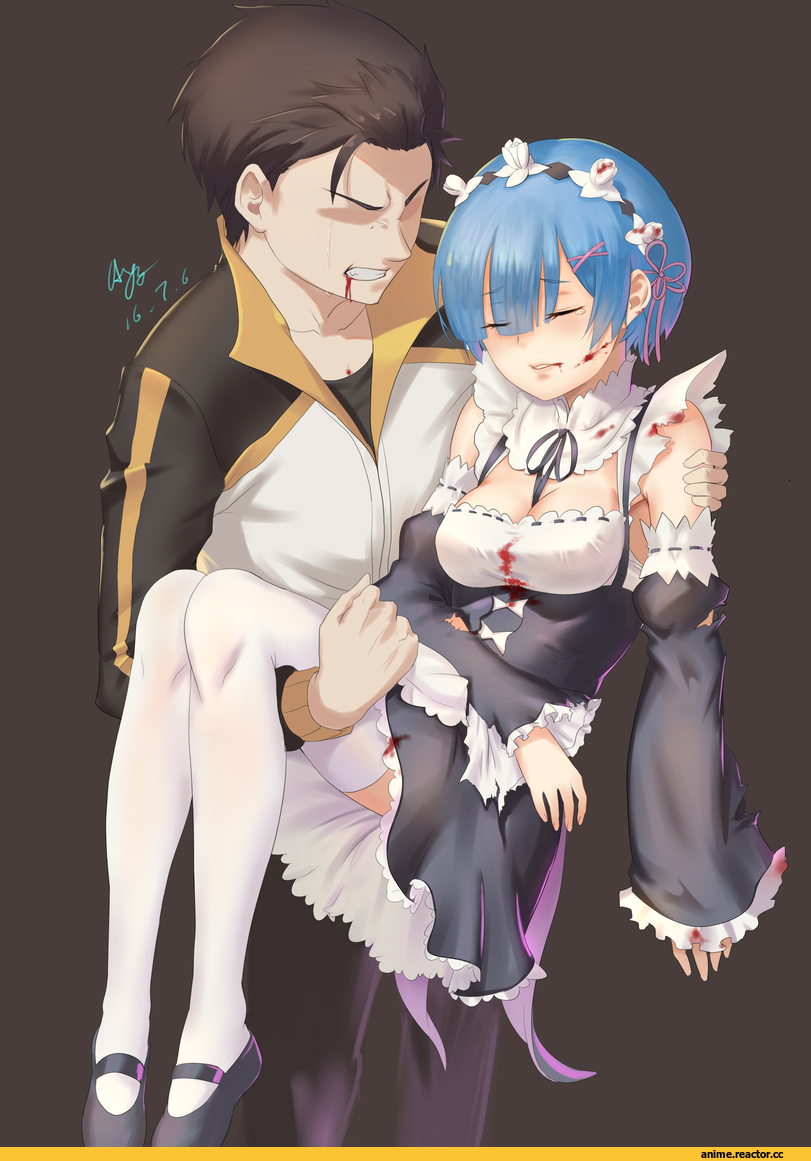 Re Zero Kara Hajimeru Isekai Seikatsu, Rem (re zero), Natsuki Subaru, Ayu, Anime