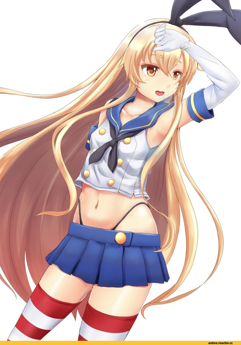 Shimakaze, Kantai Collection, Chiyo Goya, Anime