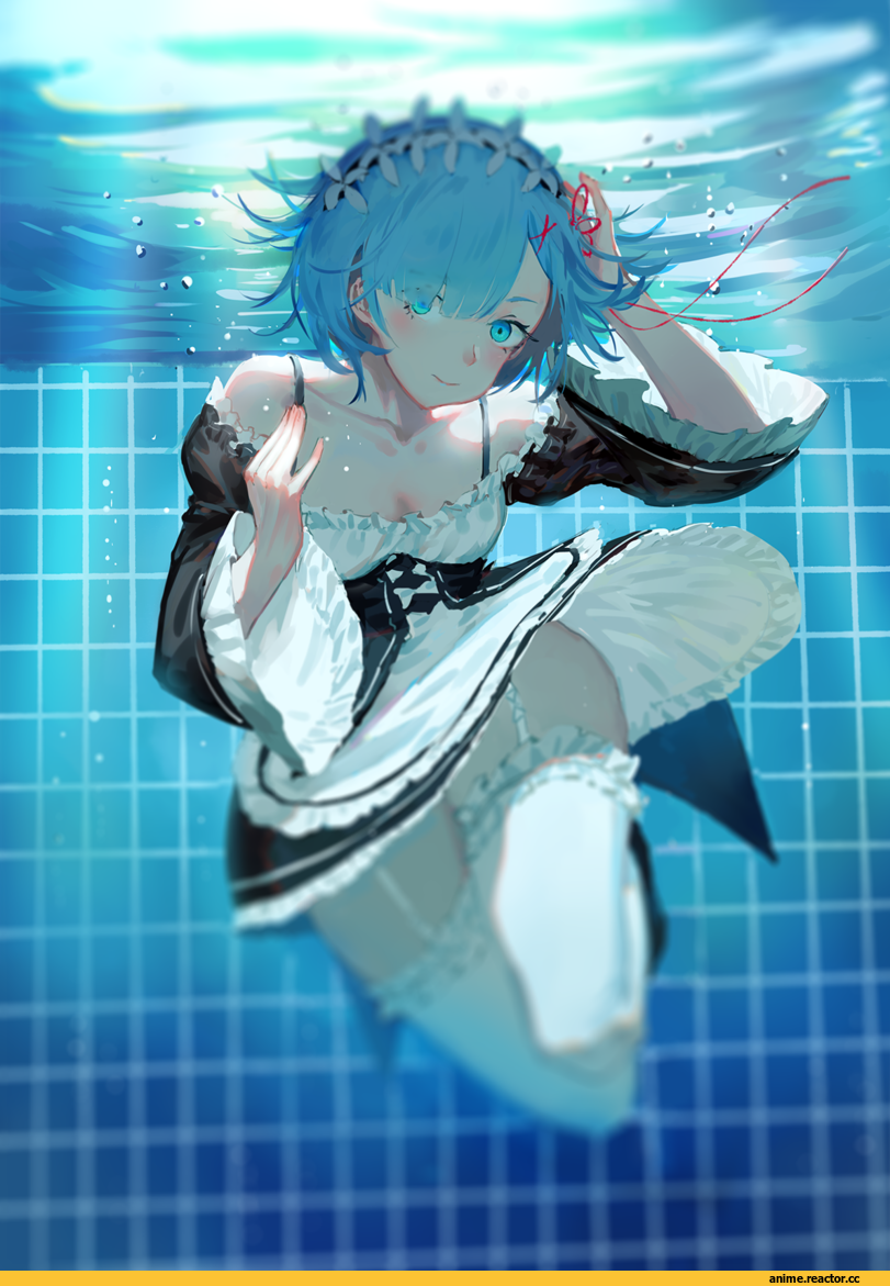 Re Zero Kara Hajimeru Isekai Seikatsu, Rem (re zero), hoshimawa, Anime