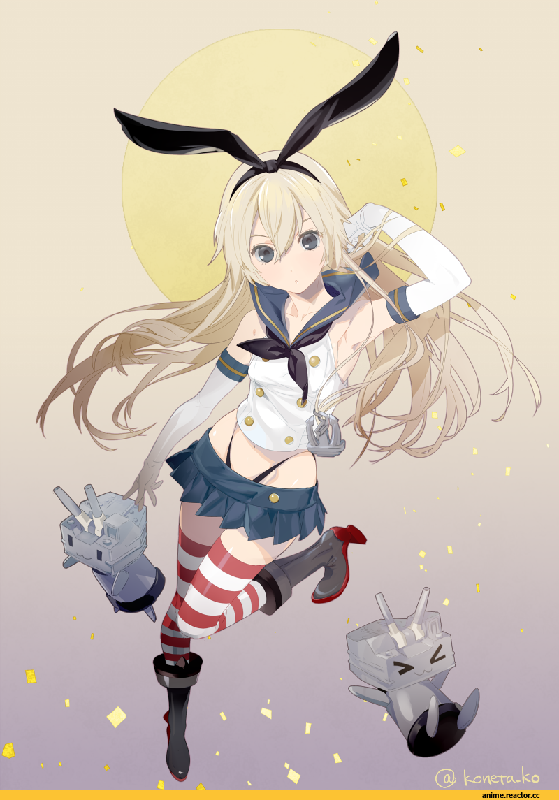 Shimakaze, Kantai Collection, Anime