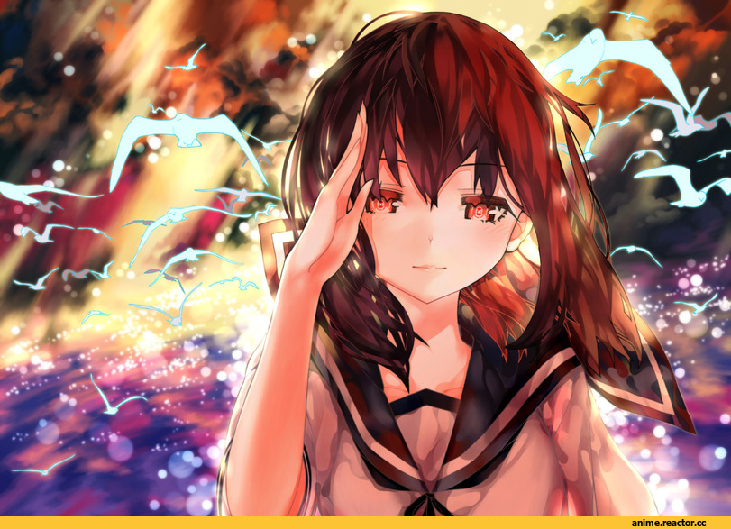 Anime Art, leung ka che, Fubuki (Kantai Collection), Kantai Collection, Anime