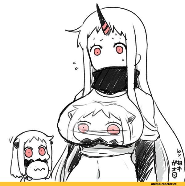 Northern Ocean Hime, Kantai Collection, Seaport Hime, Anime