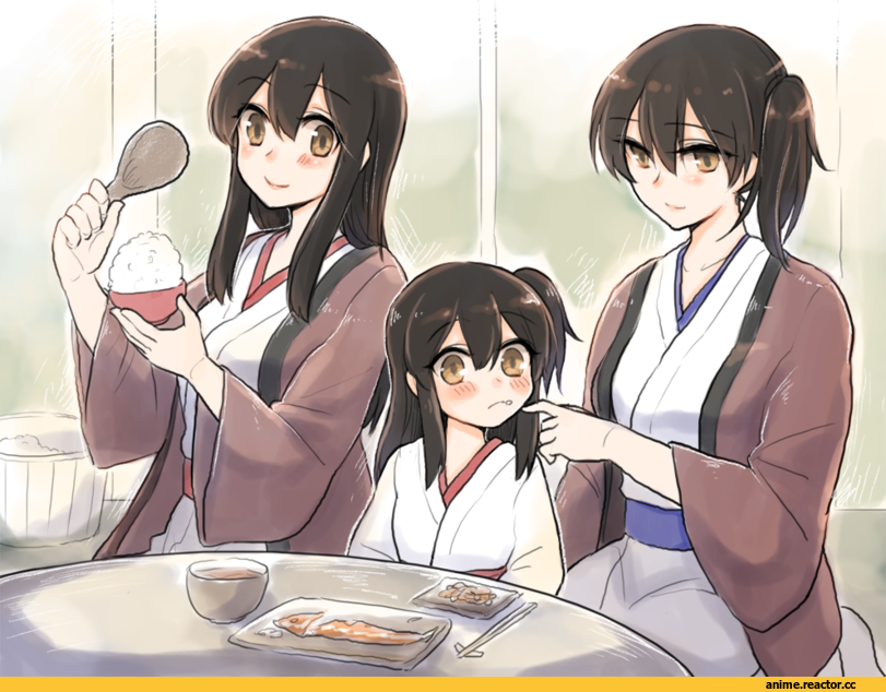 Kantai Collection, Akagi, Kaga (Kantai Collection), whitecat417, Anime