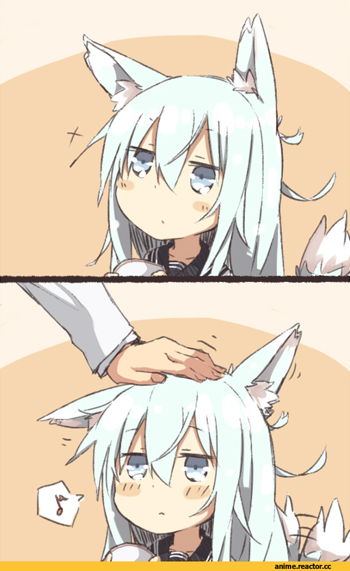 Kantai Collection, Verniy, Hibiki (Kantai Collection), Kitsune, Animal Ears, Anime